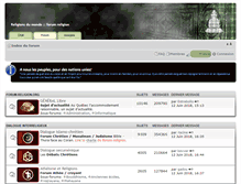 Tablet Screenshot of forum-religion.org